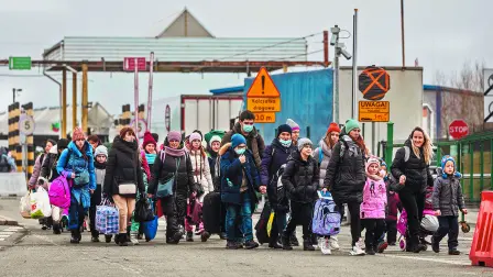 POLAND-UKRAINE-RUSSIA-CONFLICT-REFUGEES