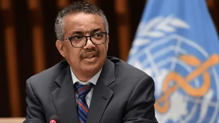 Tedros Adhanom Ghebreyesus, director de la OMS. Foto: Reuters