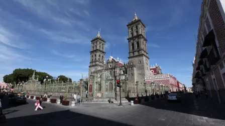 recorrido por el centro de la ciudad de Puebla, Puebla.