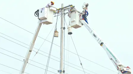 MANIOBRAS OPERATIVAS PARA EL RESTABLECIMIENTO DEL SERVICIO EL�CTRICO, TRAS UN HURAC�N POR PARTE DE LOS TRABAJADORES DE LA COMISI�N FEDERAL DE ELECTRICIDAD . ERIC LUGO