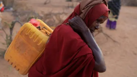 Hambre en Somalia. Foto: Reuters