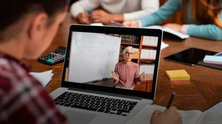 Educación a distancia. Foto: Especial