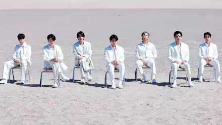 La banda de K-pop BTS. Foto EE: Perfil oficial de BTS / Facebook