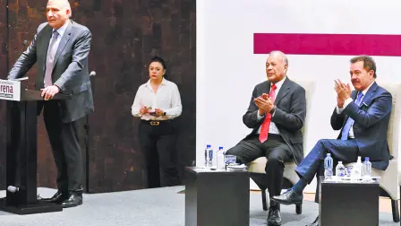 Adán Augusto López Hernández, reveló que hubo un “acuerdo político” con la bancada del PRI y el gobierno federal