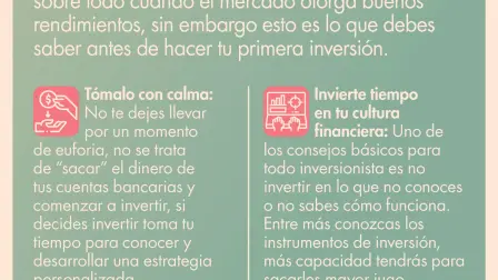 Es importante que los inversionistas conozcan factores como su nivel de aversión al riesgo