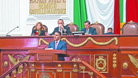 Omar García Harfuch compareció ante el Congreso capitalino