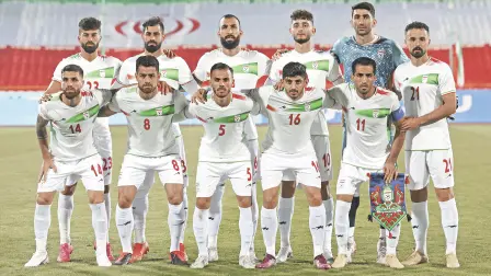 Selección nacional de Irán. Foto: Reuters