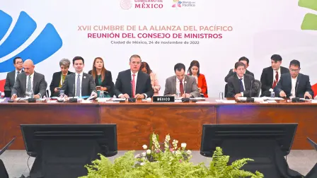 Ebrard la reunión del Consejo de Ministros de la XVII Cumbre de la Alianza del Pacífico