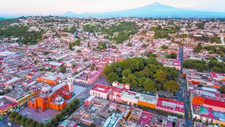 Aerial,View,Of,Tlaxcala