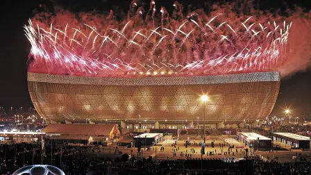 Estadio Lusail. Foto: Reuters