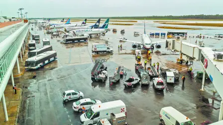 Asur, administrador del aeropuerto de Cancún, tuvo un rendimiento de 11.28% en el precio de sus acciones en el 2022. Foto: Shutterstock