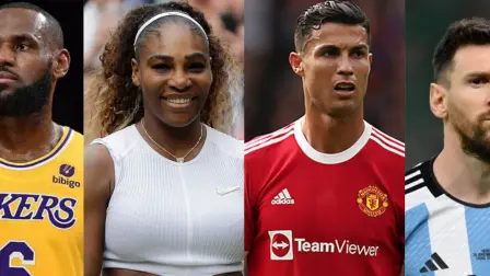 LeBron James, Serena Wlliams, Messi y Cristiano Ronaldo son algunos de los deportistas que han emprendido.