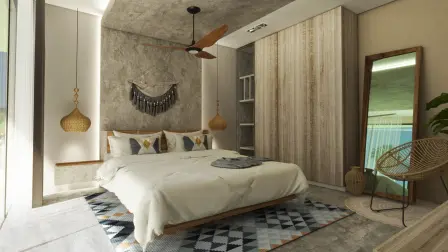 Habitación en el Tulum Nook