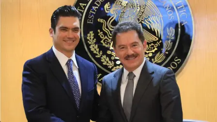 Jorge Romero Herrera asumió la presidencia de la Junta de Coordinación Política de la Cámara de Diputados. Foto: Cortesía