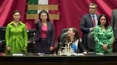 Marcela Guerra Castillo levantó la Sesión Preparatoria y citó a las diputadas y a los diputados para mañana viernes 1 de septiembre, a las 17:00 horas. Foto EE: Especial.