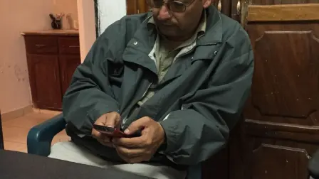 Luis Martín Sánchez Íñiguez, periodista corresponsal del periódico La Jornada. Foto EE: Especial