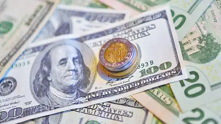 Mexican pesos and U.S. dollar banknotes are seen in this picture illustration, November 3, 2016. REUTERS/Edgard Garrido