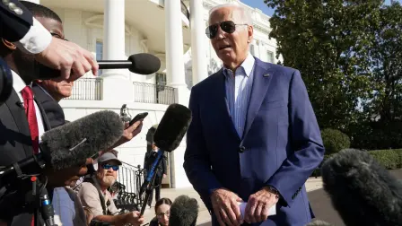 Las relaciones entre ambos países se enfriaron después de que Biden ordenara en febrero el derribo de un presunto globo espía chino que sobrevolaba EU. Foto: Reuters.