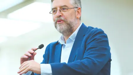 Alejandro Salafranca, jefe de la unidad de trabajo digno en la STPS.