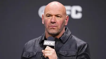 Dana White presidente de la UFC. Foto: Especial.