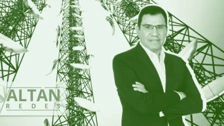 Carlos Lerma Cotera es director general de la empresa público-privada Altán Redes, operadora de la Red Compartida de servicios mayoristas de telecomunicaciones. Ilustración: Nayelly Tenorio.