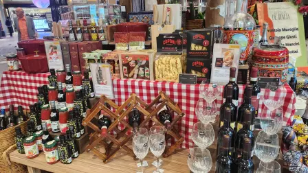 Productos italianos en el Festival de Italia.