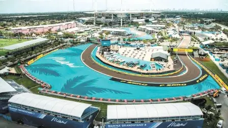 Autódromo Internacional de Miami. Foto: AFP
