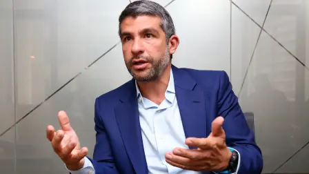 Mauricio Tabe Echartea, candidato a la reelección por la alcaldía Miguel Hidalgo. Foto EE: Archivo / Fernando Villa Del Ángel