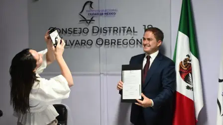 Javier López Casarín, alcalde electo en Álvaro Obregón.