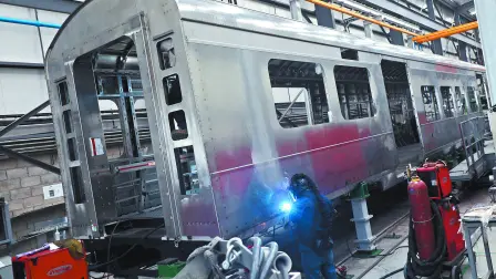 Entre las empresas que producen vagones de ferrocarril en el país están Bombardier Transportation México, CAF México y Trinity Industries de México