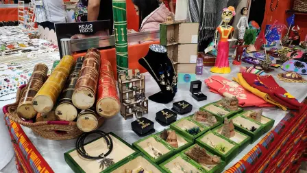 Artesanías presentes en el tercer Tianguis Internacional de Pueblos Mágicos