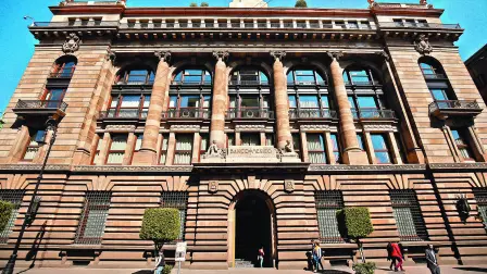 CIUDAD DE MEXICO, 25ENERO2019.- IMAGENES DE LA FACHADA DEL BANCO DE MEXICO (BANXICO).FOTO: DANIEL SANCHEZ