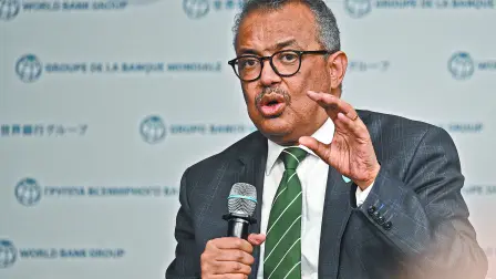 US-IMF-WORLD BANK-ECONOMY-BUSINESS-FINANCE-HEALTH