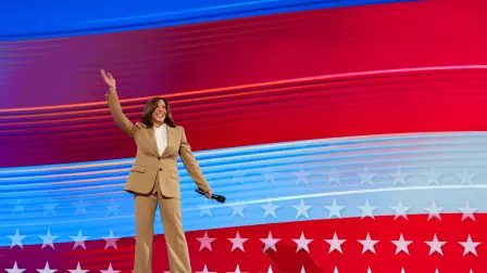 Kamala Harris, vicepresidenta de Estados Unidos. Foto: Reuters
