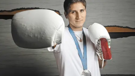 Marco Verde, medallista olímpico. Foto EE: Fernando Villa del Ángel