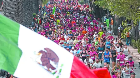 Maratón de la CDMX. Foto EE: Especial.