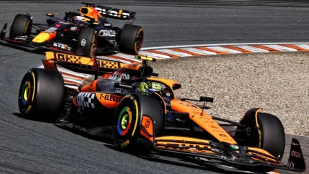 Lando Norris celebró su segundo triunfo en Fórmula 1. Foto EE: Especial