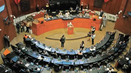 Pleno del Senado de la República. Foto: Cuartoscuro / Archivo