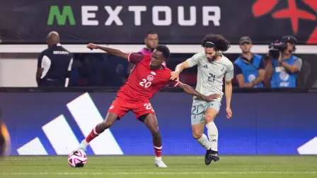 México y Canadá empataron 0-0 en un partido amistoso. Foto: Reuters