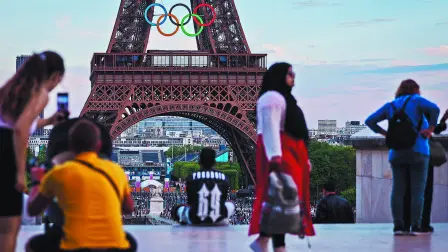 El efecto olímpico impulsó temporalmente a Francia, cuyo PMI cayó en septiembre. Foto: AFP