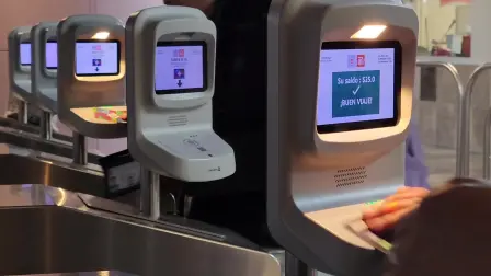 Acceso al Metro de CDMX.