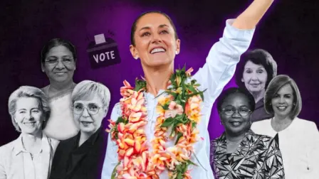 De Xiomara Castro de Honduras, a la primera ministra de Italia, Giorgia Meloni, ahora Claudia Sheinbaum se suma a la lista de mujeres mandatarias que hay en el mundo. 

Para más información del tema, visita: https://www.eleconomista.com.mx/politica/sheinbaum-numero-27-suma-lista-mujeres-presidentas-mundo-20240929-727874.html
Twitter: https://twitter.com/eleconomista 
Sitio web: https://www.eleconomista.com.mx/ 
Facebook: https://www.facebook.com/ElEconomista.mx 

#ElEconomista #CapitalHumano #EETV