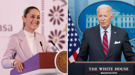 La presidenta de México confirmó que recibió una llamada del presidente de Estados Unidos, Joe Biden, para conversar sobre la relación entre ambas naciones en diversos temas.

Para más información del tema, visita: https://www.eleconomista.com.mx/politica/sheinbaum-conversa-biden-sobre-cooperacion-bilateral-mexico-y-eu-20241004-728699.html

¡Síguenos en nuestras redes sociales para mantenerte informado!

Twitter: https://twitter.com/eleconomista 
Facebook: https://www.facebook.com/ElEconomista.mx
Instagram: https://www.instagram.com/eleconomistamx
LinkedIn: https://www.linkedin.com/company/el-economista/

#ElEconomista #EETV