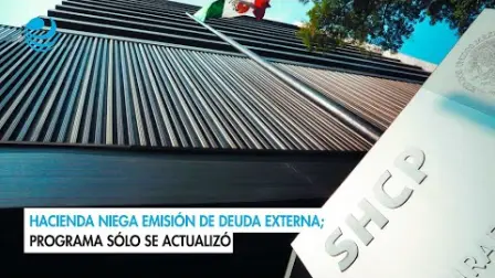 La Secretaría de Hacienda y Crédito Público aclaró este viernes que sólo actualizó el programa de deuda externa frente a autoridades financieras estadounidenses.

Para más información del tema, visita: https://www.eleconomista.com.mx/economia/hacienda-niega-emision-deuda-externa-programa-actualizo-20241004-728720.html

Twitter: https://twitter.com/eleconomista 
Sitio web: https://www.eleconomista.com.mx/ 
Facebook: https://www.facebook.com/ElEconomista.mx 

#ElEconomista #CapitalHumano #EETV