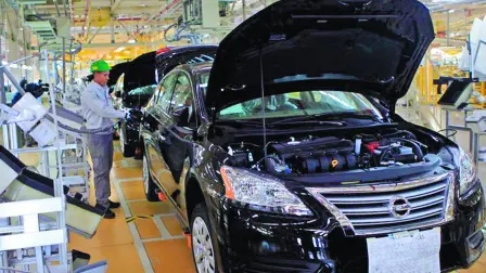 ARCHIVO. Una planta de ensamblaje de autos ligeros de Nissan en Aguascalientes, MÈxico. REUTERS/Henry Romero