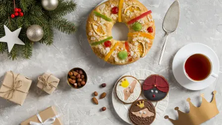 Bebidas para acompañar la rosca.