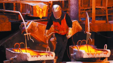 Determinante en este resultado fue el cobre, que aumentaron más de 17% a 50,858 millones de dólares, impulsado por el avance de 30% de las ventas de los concentrados, que alcanzaron los 31,551 millones de dólares. AFP PHOTO MARTIN BERNETTI (Photo by Martin BERNETTI and - / AFP)