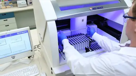 Sistema BD MAX. Pie de foto: INER incorpora tecnología de diagnóstico.