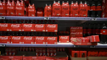 Botellas de Coca-Cola.