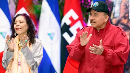 Rosario Murillo y Daniel Ortega.